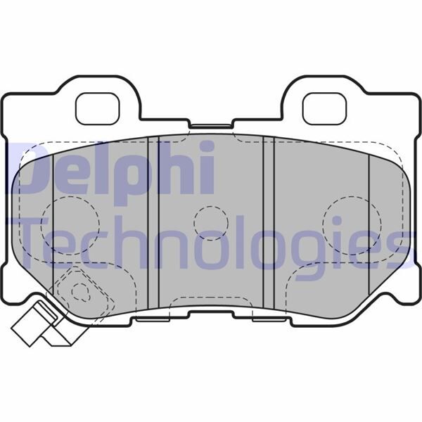 FREN BALATASI ARKA INFINITI FX50. G37 / NISSAN 370 Z 10/08>
