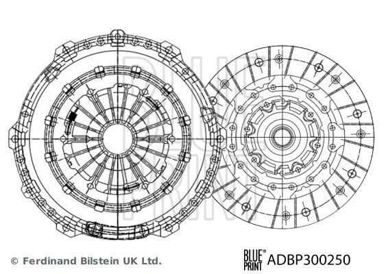 DEBRİYAJ SETİ CITROEN | OEM:1609348180-1609349680-1612416280