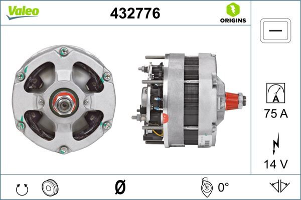 ALTERNATÖR A14N11 PORSCHE | OEM:91160312004