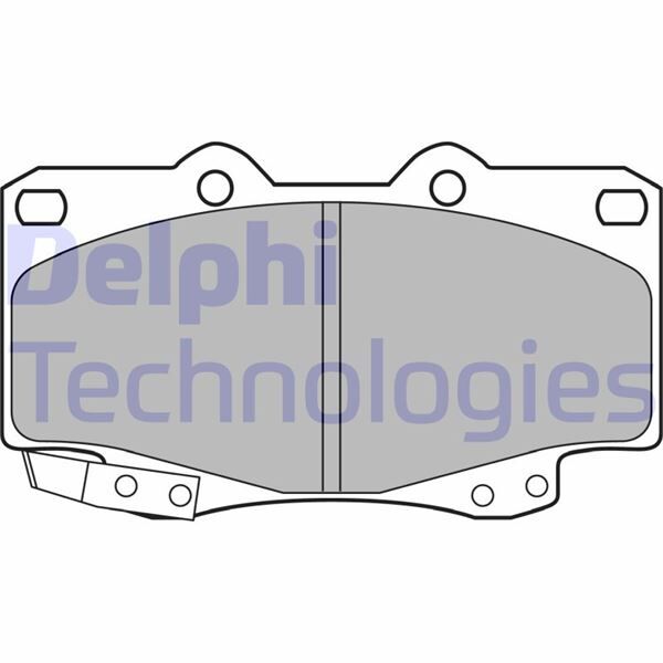 FREN BALATASI ÖN TOYOTA Hİ-LUX 08/01>