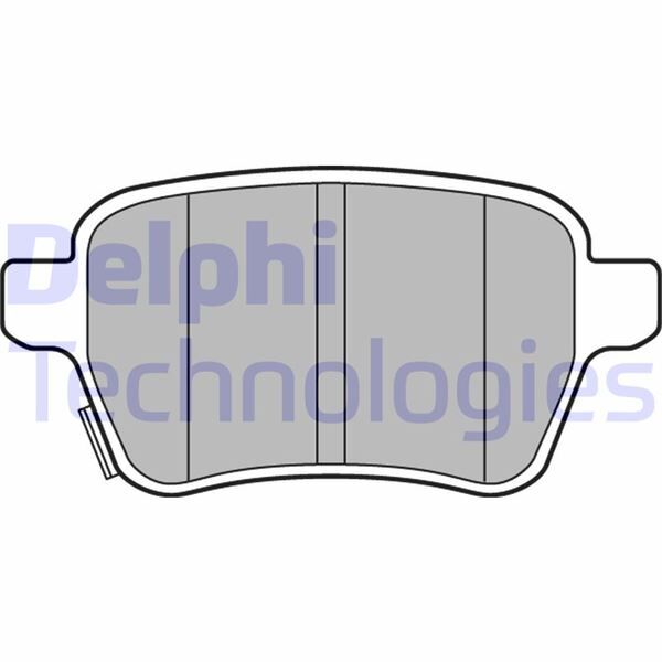 ARKA FREN BALATASI OPEL CORSA E 14>19 ADAM 14>19 15 JANT RPO J67 FIAT EGEA 16> 500L 13> 264mm | OEM:95517078-1605285-77367914-77366595