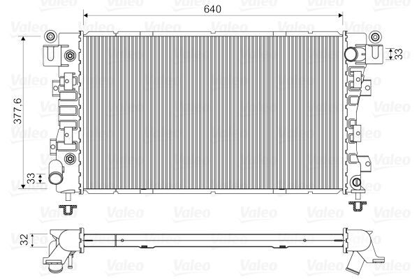 RADYATÖR CHRYSLER VISION | OEM:4592052