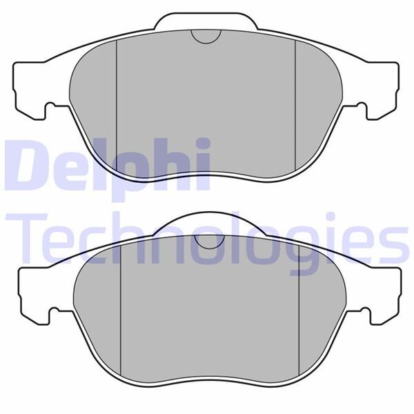 ÖN FREN BALATASI RENAULT LAGUNA II 01 ESPACE 02> VELSATIS 05> | OEM:7701206599-7701206747-7701209810