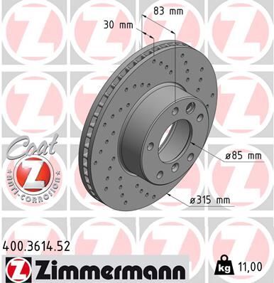 FREN DİSK DELİKLİ 986479568-DF6478S | OEM:4634210012-4634210112-4634210312