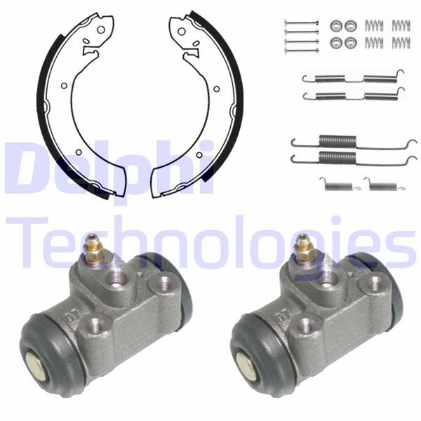 FREN PABUÇ KİTİ ARKA CITROEN C25 / FIAT DUCATO / PEUGEOT J5 / RENAULT MASTER 07/90>03/94