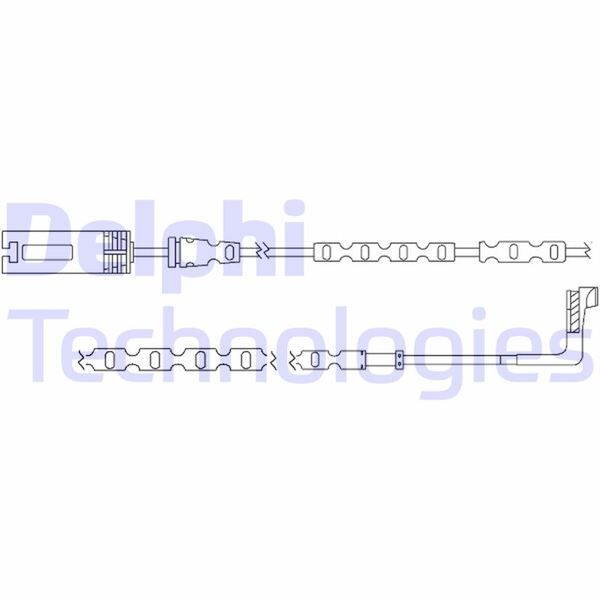 FREN İKAZ KABLOSU ARKA BMW X1 09>10