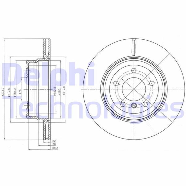 FREN DİSKİ ÇİFTLİ PAKET . DELİKLİ ARKA BMW 135 10/2007 > | OEM:34216778649