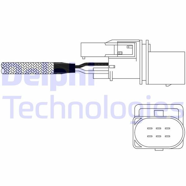 OKSİJEN SENSÖRÜ - AUDI A2; VW BORA. CADDY III. GOLF IV-V; SKODA FABİA. OCTAVİA 09/99>
