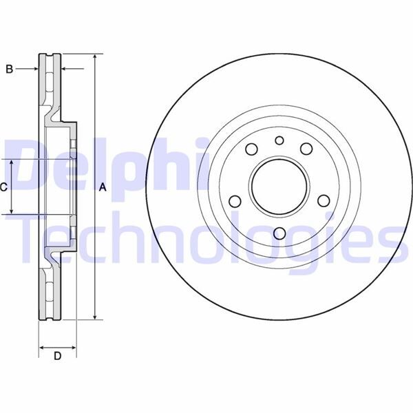 FREN DİSKİ ÇİFTLİ PAKET . DELİKLİ ÖN ALFA ROMEO GTV. SPIDER 1995 > | OEM:46427948-60606170