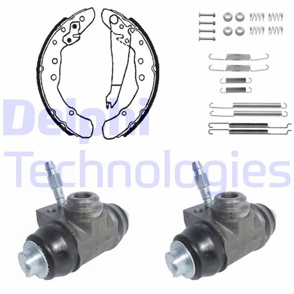 FREN PABUÇ KİTİ ARKA AUDI 100; VW PASSAT >12/96