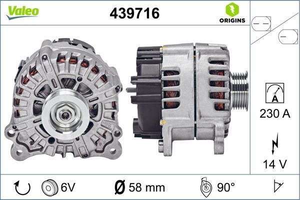 ALTERNATÖR VAG V6 TDI | OEM:059903023J-059903023J-059903023JX