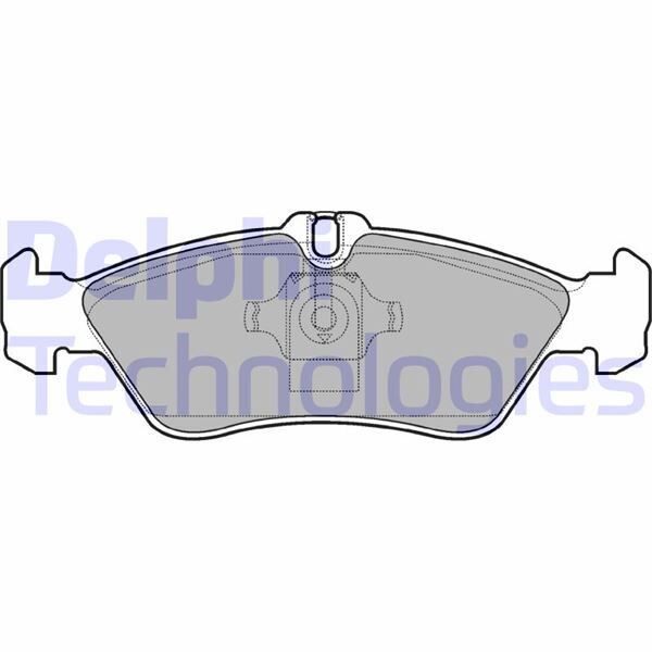 FREN BALATASI ARKA MERCEDES SPRINTER B901>B904 . VW LT 28-35-46 | OEM:A0024204020-2D0698451