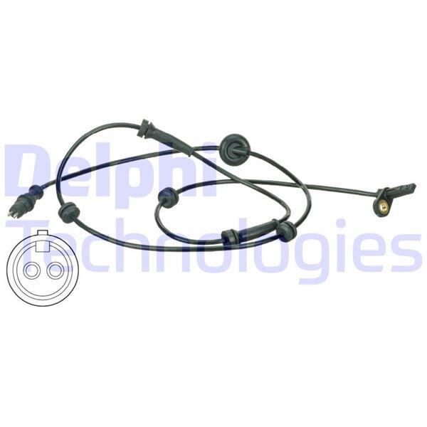 ABS SENSÖRÜ ÖN SOL FIAT DOBLO 01>08 1.3 JTD-1.4-1.9JTD | OEM:46740217-46811205