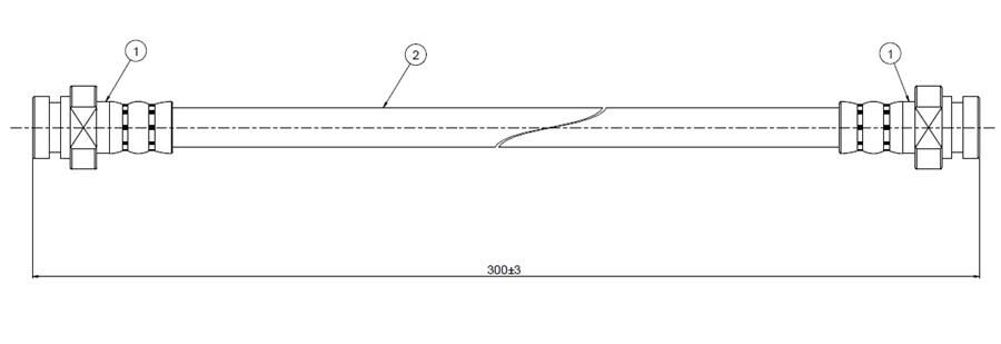 FREN HORTUMU arka Vitara. Escudo 88- | OEM:5156083031