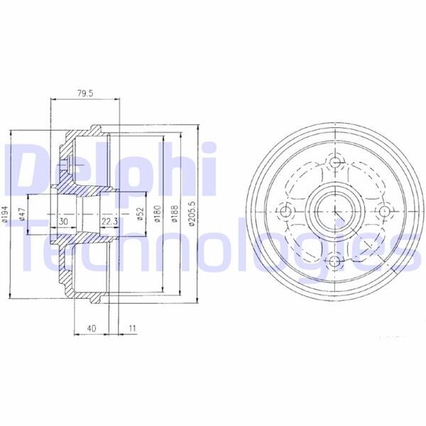 FREN KAMPANASI ARKA CHEVROLET MATİZ / DAEWOO MATİZ 01/98>12/05
