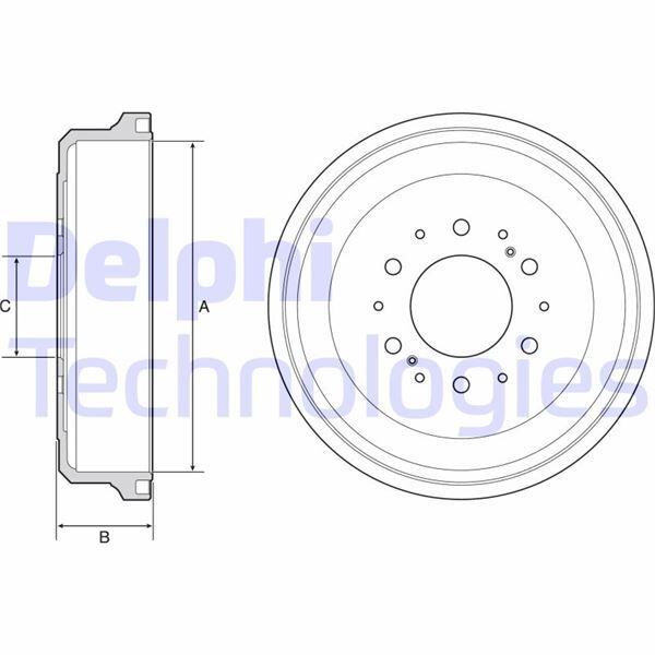 FREN KAMPANASI ARKA TOYOTA HILUX II 2.4D 92-05 4RUNNER 3.0T 95-02 95>02