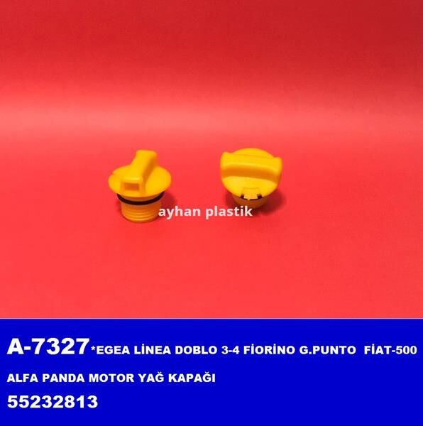 MOTOR YAĞ KAPAĞI EGEA-LINEA-DOBLO-FIORINO-G.PUNTO-500-PANDA | OEM:55232813