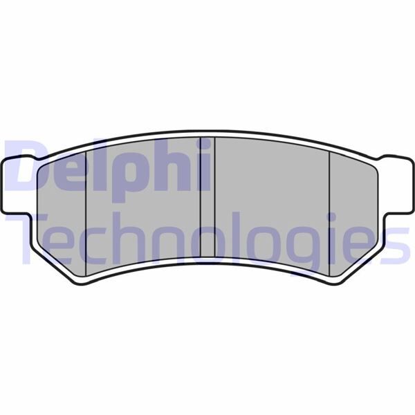 FREN BALATASI ARKA CHEVEROLET/ DAEWOO LACETTİ/ LACETTİ. NUBİRA. NUBİRA ESTATE 05> | OEM:96800089