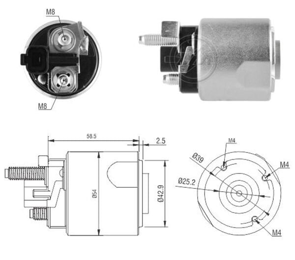 12V HYUNDAI H-1-SATELLITE
