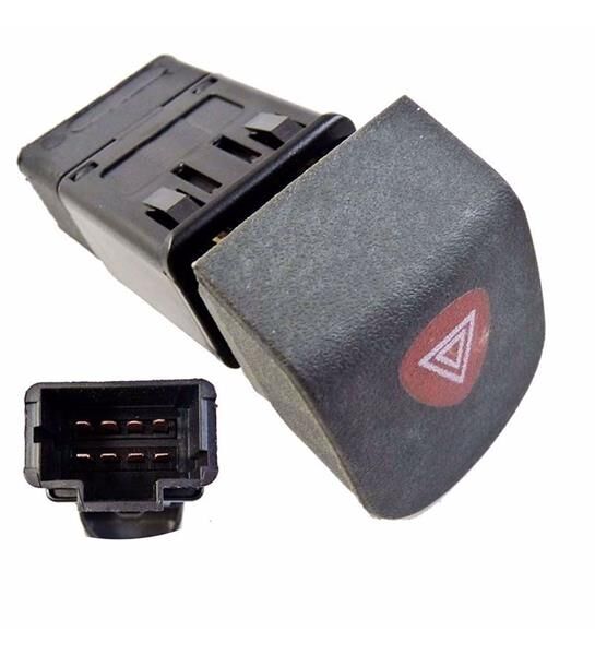 DÖRTLÜ FLAŞÖR ANAHTARI RENAULT KANGOO 01> | OEM:7700308821-8200090307-8200523539