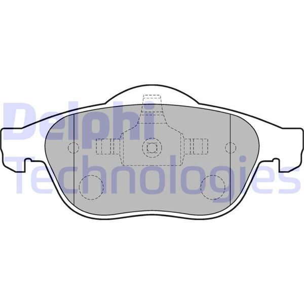 ÖN FREN BALATASI RENAULT LAGUNA II 01 ESPACE 02> VELSATIS 05> | OEM:7701206599-7701206747-7701209810
