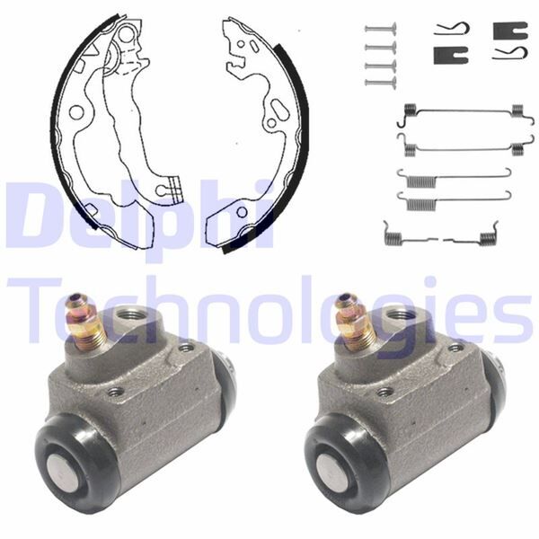 FREN PABUÇ KİTİ ARKA FORD FOCUS 08/98>11/04