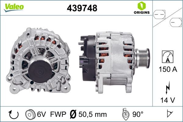 ALTERNATÖR VW GROUP 04L903017-04L903017D-04L903017E-03L903017X-03G903016FX-04L903017X-03L903017EX-04L903017DX-04L903017E | OEM:03L903017-03G903016F-03L903017E
