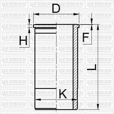 GOMLEK Q98.43MM STD -IHC-CASE-IHC 1800 R 4