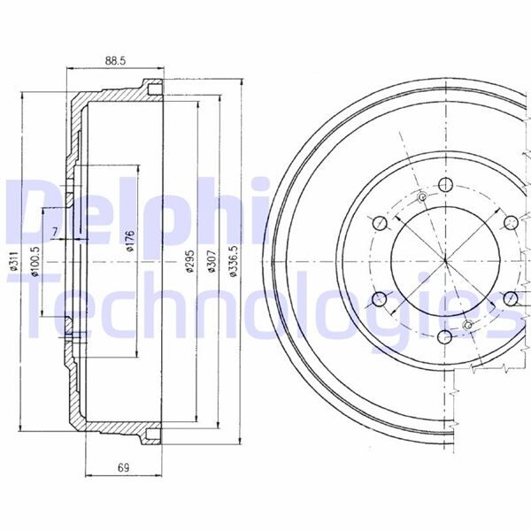 FREN KAMPANASI ARKA NISSAN PATHFİNDER 10/97>