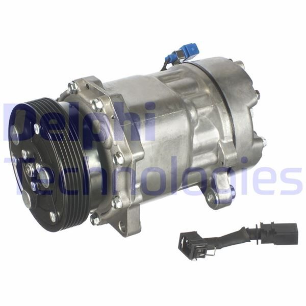 KLİMA KOMPRESÖRÜ VW BORA-CADDY II-GOLF IV 1.4 16V-1.6-1.6 16V-1.8-1.9 TDI 98-05 119mm 6 KANAL | OEM:1J0820803A-1J0820803K-1J0820805