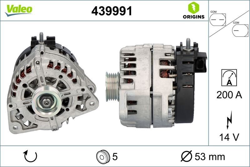 ALTERNATÖR DAIMLER | OEM:A0009063903-9063903
