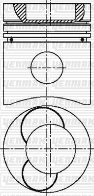 PISTON SEGMAN MERCEDES Q115.000 MM STD