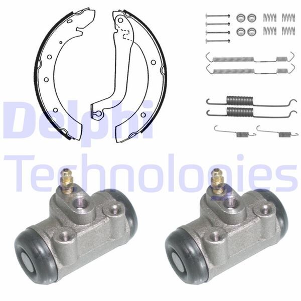 FREN PABUÇ KİTİ ARKA CITRO N C25; FIAT DUCATO; PEUGEOT J5 11/81>12/96