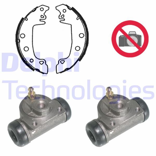 FREN PABUÇ KİTİ ARKA CITROEN C15 07/84>