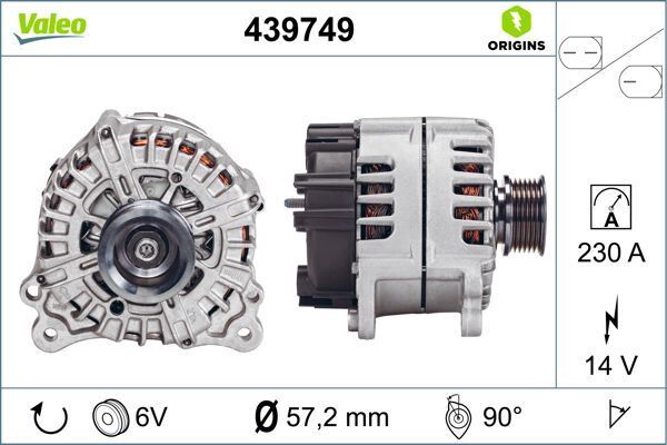 ALTERNATÖR VW GROUP | OEM:06E903023A