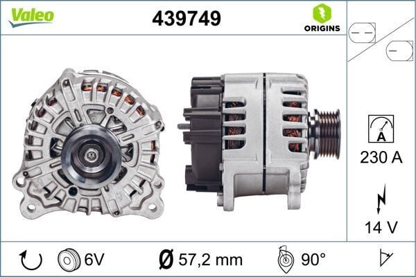 ALTERNATÖR VW GROUP | OEM:06E903023A