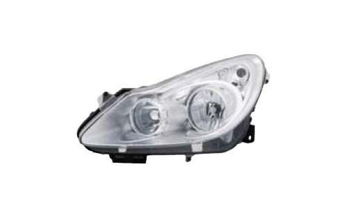 SOL FAR KROM OPEL CORSA D 06>14 ELEKTRİKLİ HALOJEN H7 H1 TANIM: EF ADAPTİF HARİÇ | OEM:1216189-93189357