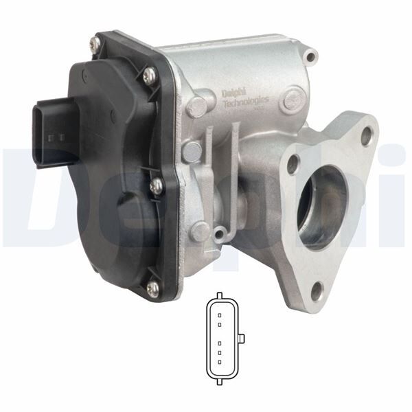 EGR VALF NISSAN QASHQAI 1.5L K9K J11 6 vites 14-> / JUKE 1.5L K9K Dci F15E dizel 10-> | OEM:1471000Q0Z-1471000Q1D