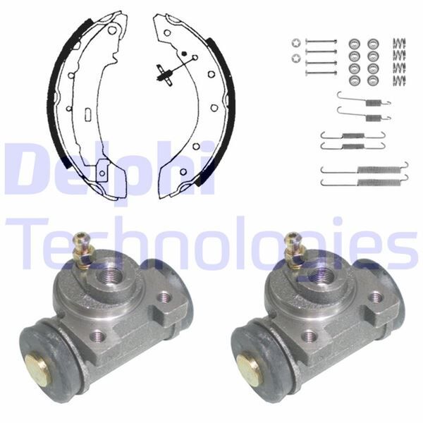 FREN PABUÇ KİTİ ARKA DACIA LOGAN. SANDERO / RENAULT CLİO. THALİA. TWİNGO 03/98>