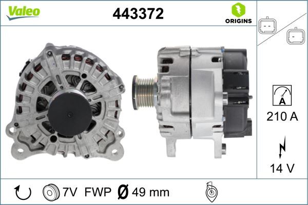 ALTERNATÖR RENAULT-NISSAN 231004470R-8200960536-7711368888 | OEM:8200404465-8200571531-8200654785