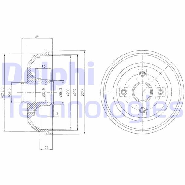 ARKA FREN KAMPANA CORSA C 01>11 ABS SİZ | OEM:9196287-418000-9004416-24401369