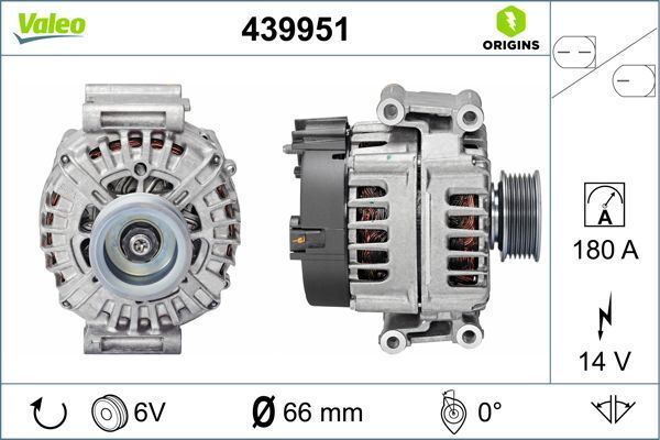 ALTERNATÖR VW GROUP 06E903024HX | OEM:06E903024M-06E903024H-06E903024MX