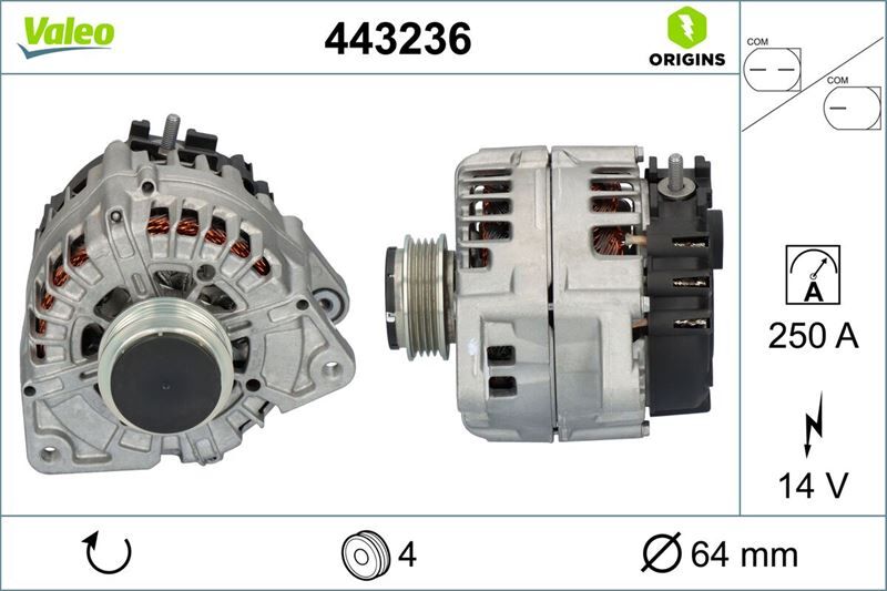 ALTERNATÖR S560 - S63 AMG CG25S044 | OEM:A0009061805kZ