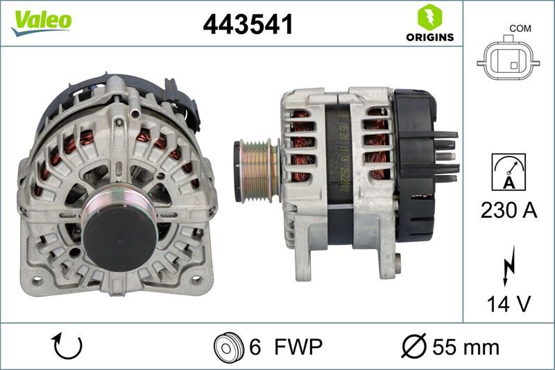 ALTERNATÖR RENAULT MEGANE | OEM:23100-6786R