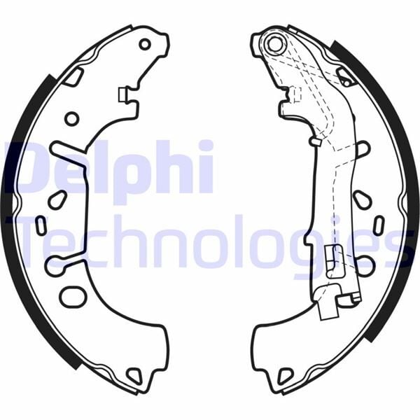 ARKA PABUÇ BALATA FIAT FIORINO 09> GRANDE PUNTO 05>13 LİNEA 07> PUNTO EVO 09>12 PUNTO 12> CITRO N NEMO 09> PEUGEOT BIPPER 08> OPEL CORSA D 09>14 CORSA E 14> ADAM 12> 228x42 | OEM:77363858-77364264-4241.N8-93168957