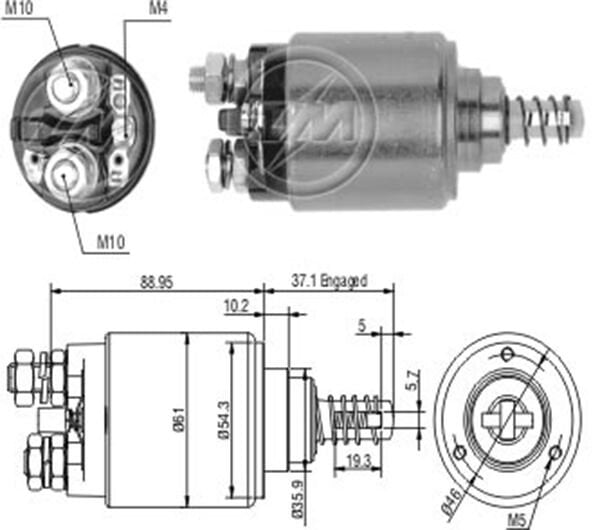 12V DEUTZ M 3330-M 980-LAMBORGHINI 100-600-STEYR 8000