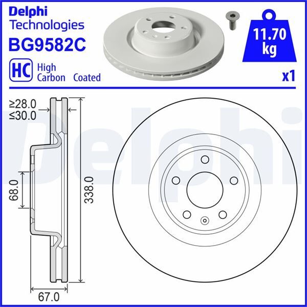 FREN DİSKİ TEKLİ PAKET - BOYALI. DELİKSİZ | OEM:4K0615301E