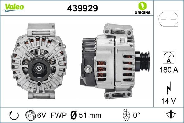 ALTERNATÖR DAIMLER | OEM:A0009068404-9068404