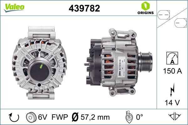 ALTERNATÖR VW GROUP 06H903017SX | OEM:06H903017S-06H903016S-06H903016SX