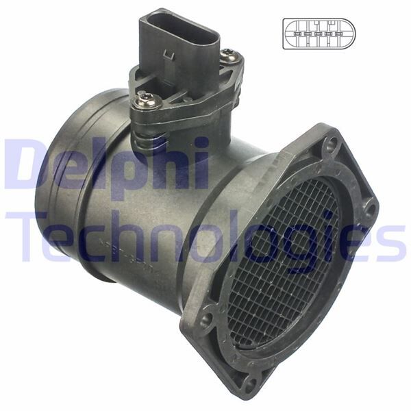 DEBİMETRE SENSÖRÜ KOMPLE AUDI A4 1.8. A6 1.8; VW PASSAT 1.8 05/97>09/01